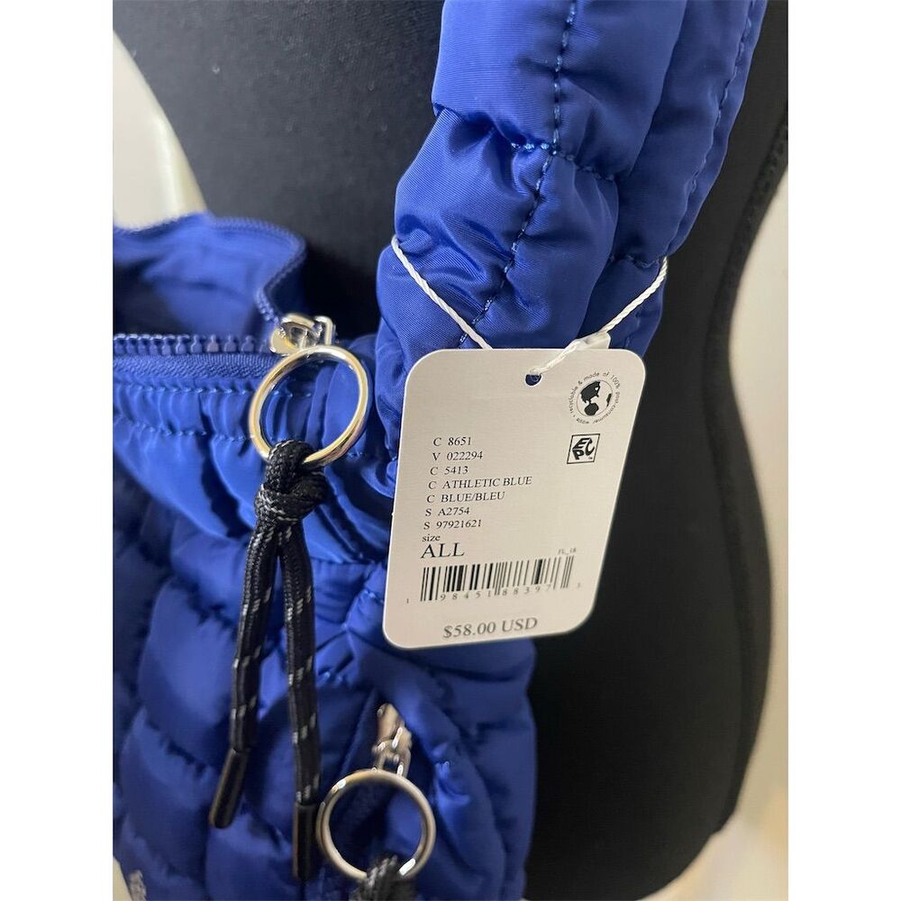 Free People Mini Carryall Sling Bag in Athletic Blue Size 1 $58 sold out!! - Picture 5 of 9